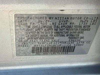 2024 Nissan Versa SV