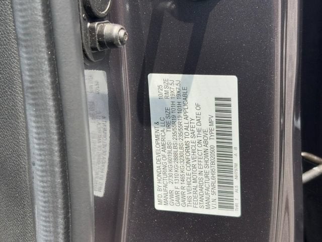 2026 Honda Odyssey Elite