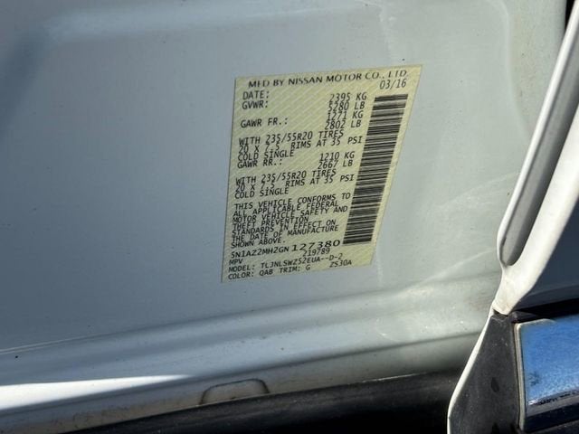 2016 Nissan Murano Platinum