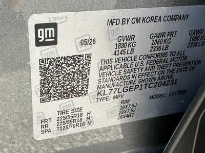 2026 Chevrolet Trax 1RS