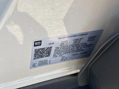 2026 Chevrolet Trax 1RS
