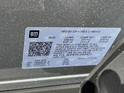 2026 Chevrolet Trax 2RS
