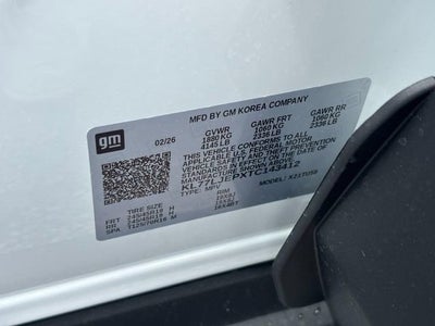 2026 Chevrolet Trax 2RS