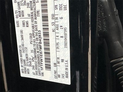 2021 Ford F-150 Platinum *LIFT KIT & CUSTOM WHEELS*