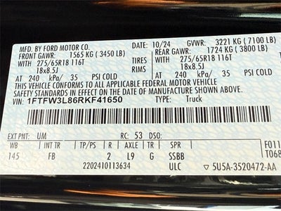 2024 Ford F-150 XLT *ONE OWNER*