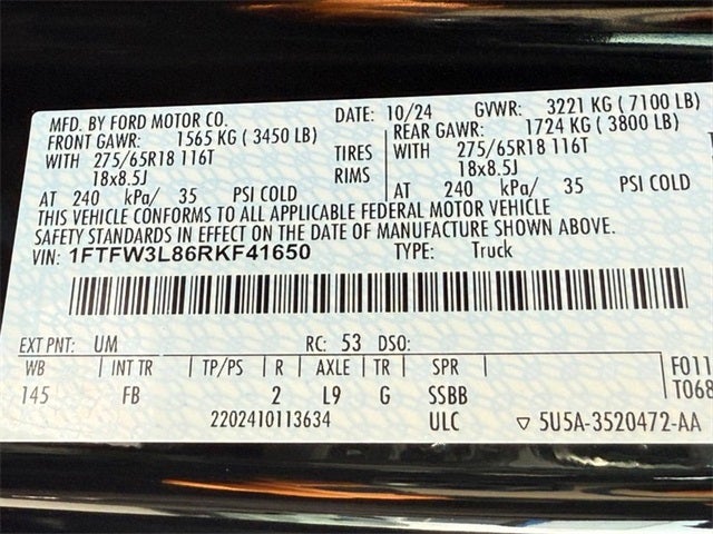 2024 Ford F-150 XLT *ONE OWNER*