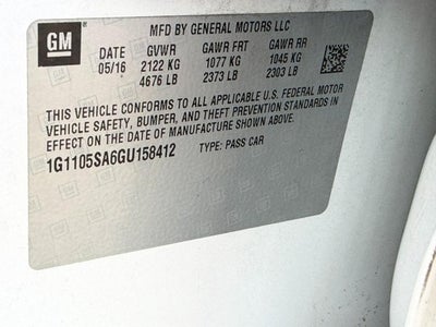 2016 Chevrolet Impala LT