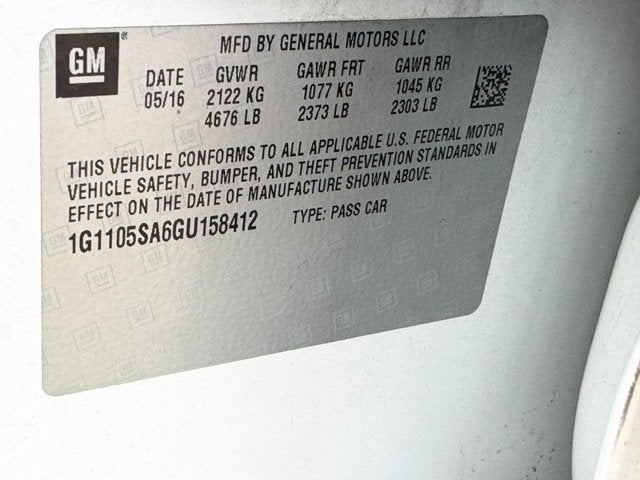 2016 Chevrolet Impala LT