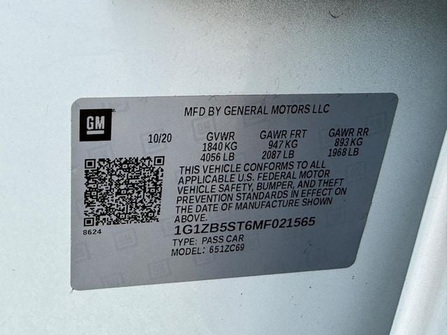 2021 Chevrolet Malibu LS *ONE OWNER*