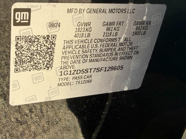 2025 Chevrolet Malibu 1LT