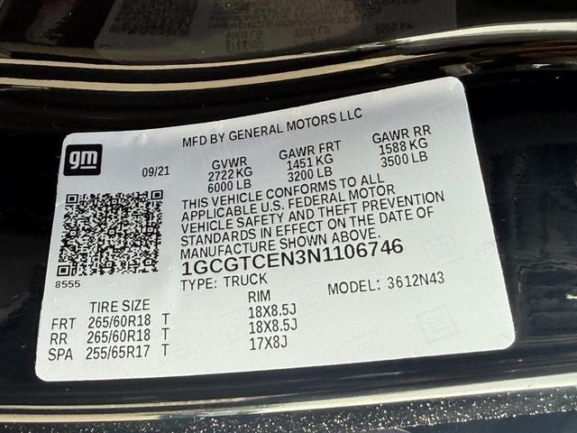 2022 Chevrolet Colorado LT