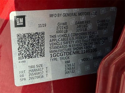 2020 Chevrolet Colorado Z71