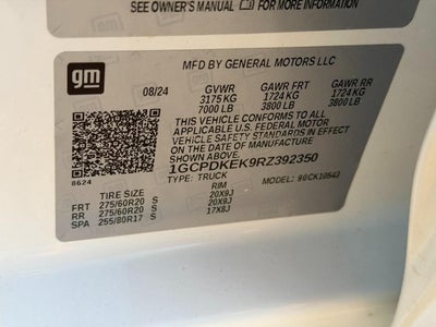 2024 Chevrolet Silverado 1500 LT (2FL)