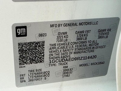 2024 Chevrolet Silverado 1500 WT *Z71 OFF ROAD ONE OWNER*