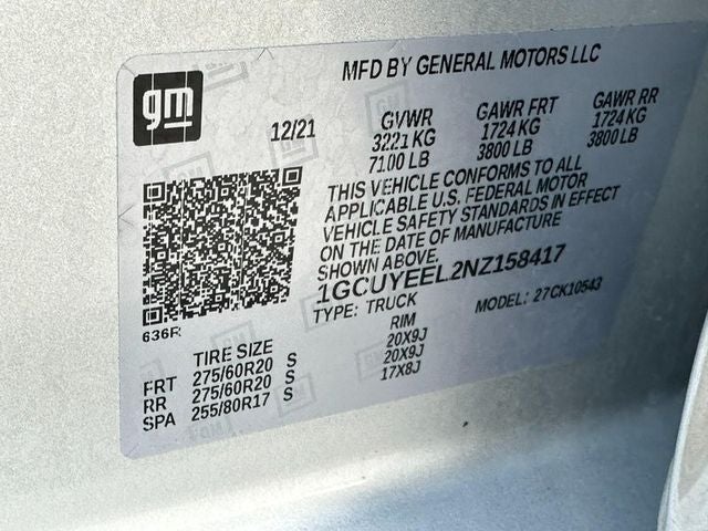 2022 Chevrolet Silverado 1500 LTD RST *ONE OWNER*