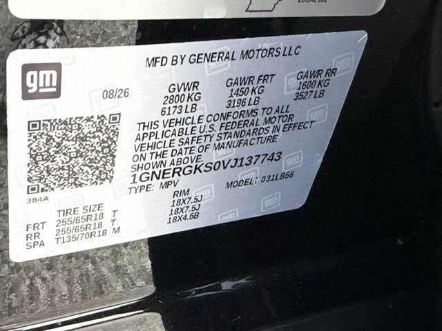 2027 Chevrolet Traverse LT