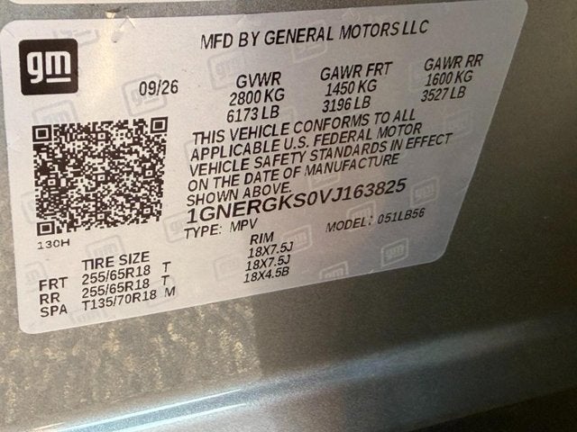 2027 Chevrolet Traverse LT