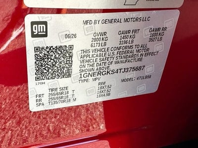 2026 Chevrolet Traverse LT