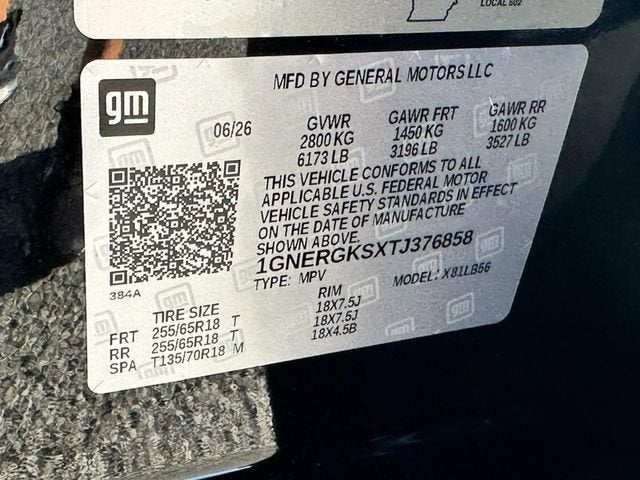 2026 Chevrolet Traverse LT