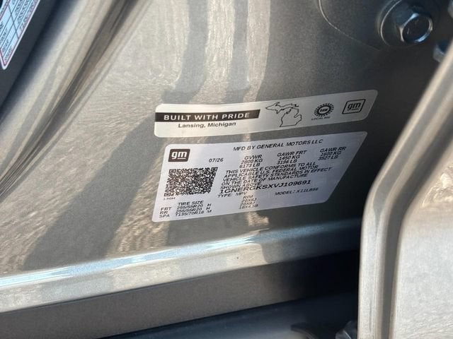 2027 Chevrolet Traverse LT