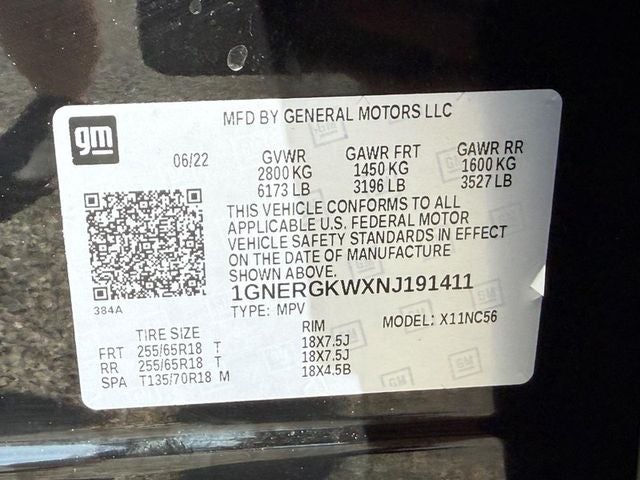 2022 Chevrolet Traverse LT *ONE OWNER*