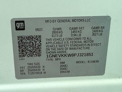 2023 Chevrolet Traverse Premier *SUNROOF LEATHER ONE OWNER*