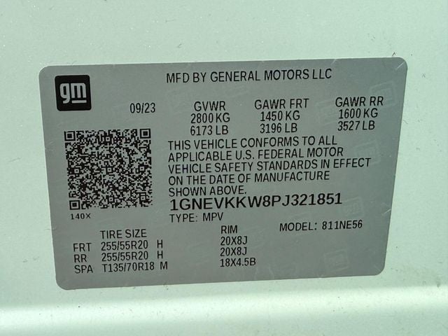 2023 Chevrolet Traverse Premier *SUNROOF LEATHER ONE OWNER*