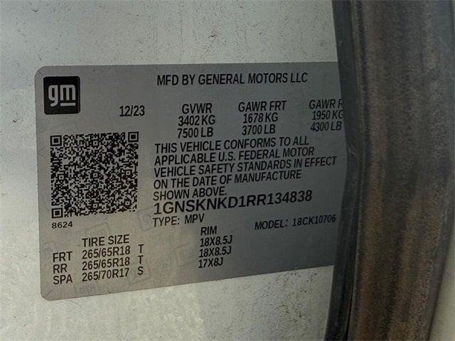 2024 Chevrolet Tahoe LT