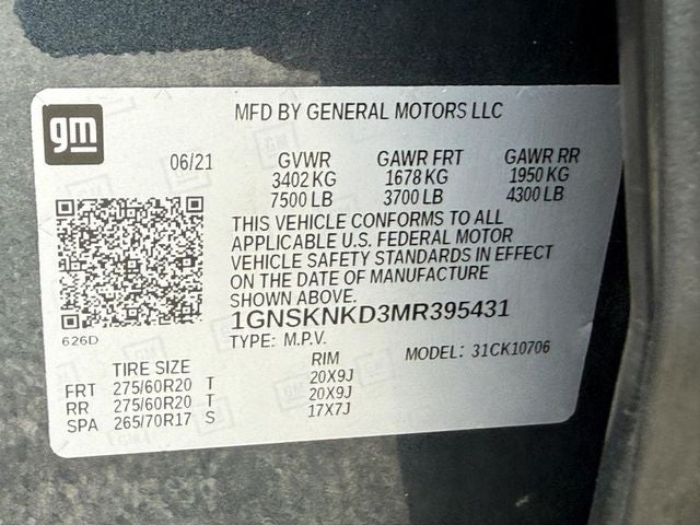 2021 Chevrolet Tahoe LT IN SHOP AVAILABLE SOON