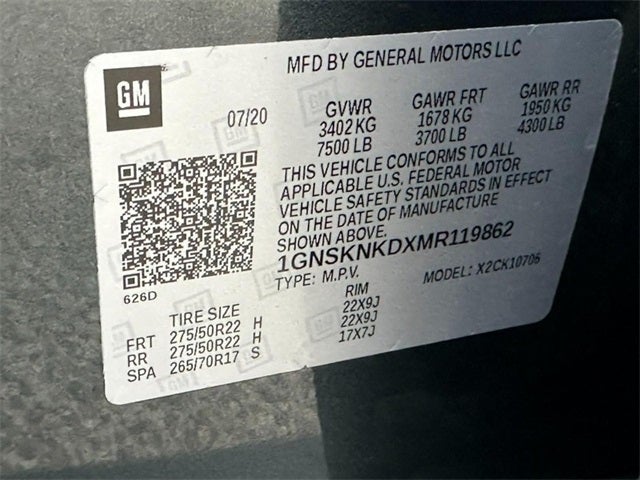 2021 Chevrolet Tahoe LT