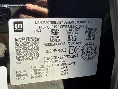 2024 Chevrolet Tahoe RST *SUNROOF LEATHER LOADED*