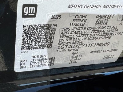 2026 GMC Sierra 2500 HD Denali Ultimate