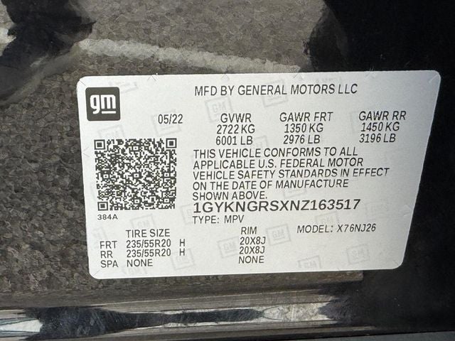 2022 Cadillac XT5 Sport *SUNROOF ONE OWNER*