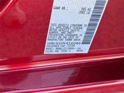 2023 Nissan Altima 2.5 SL *SUNROOF*