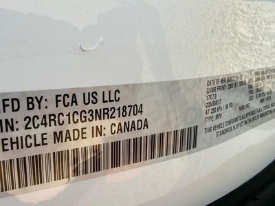 2022 Chrysler Voyager LX