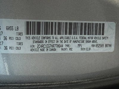 2017 Chrysler Pacifica Touring-L Plus
