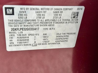 2016 GMC Terrain SLT