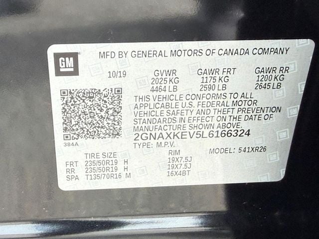 2020 Chevrolet Equinox LT *SUNROOF ONE OWNER*