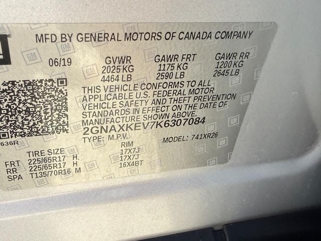 2019 Chevrolet Equinox LT