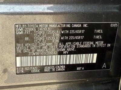 2025 Toyota RAV4 XLE