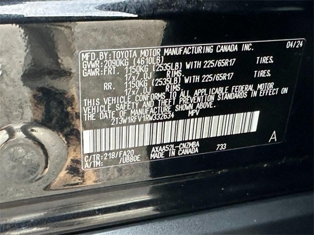 2024 Toyota RAV4 XLE *ONE OWNER*