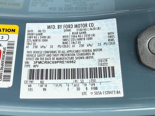 2023 Ford Bronco Sport Outer Banks *ONE OWNER*