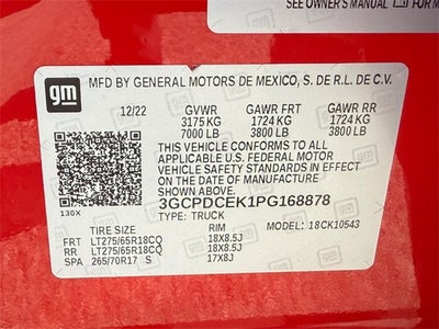 2023 Chevrolet Silverado 1500 Custom Trail Boss *ONE OWNER*