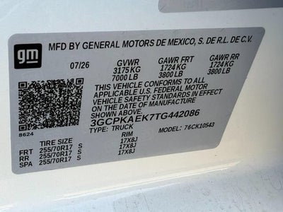 2026 Chevrolet Silverado 1500 WT