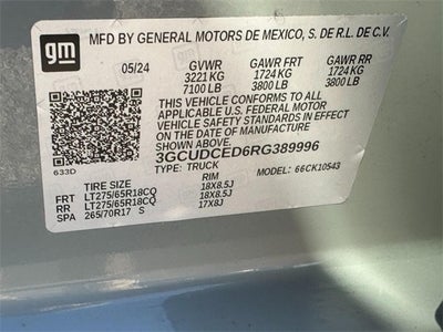 2024 Chevrolet Silverado 1500 Custom Trail Boss *ONE OWNER*