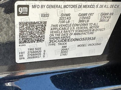 2022 Chevrolet Silverado 1500 RST *ONE OWNER*
