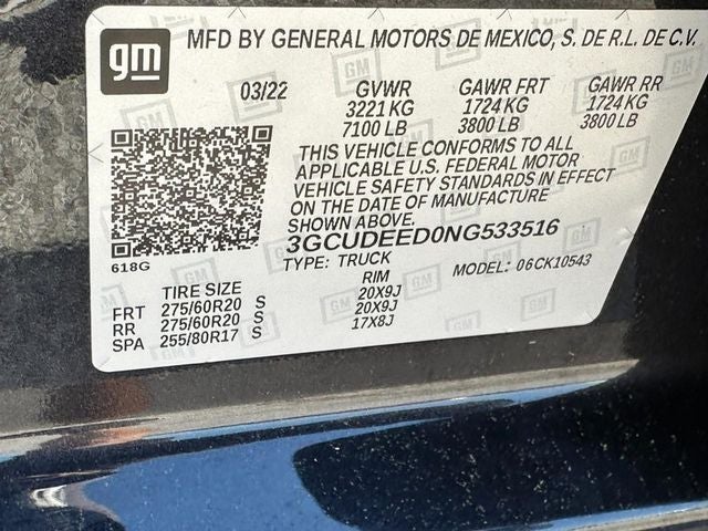2022 Chevrolet Silverado 1500 RST *ONE OWNER*