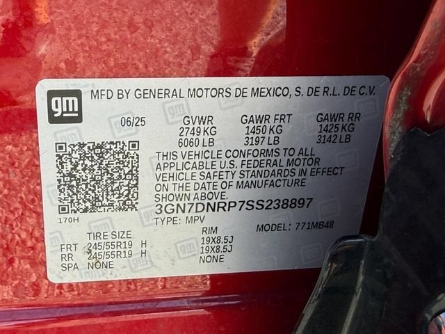 2025 Chevrolet Equinox EV LT