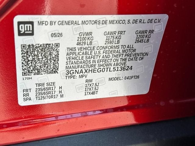 2026 Chevrolet Equinox LT