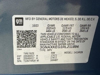 2024 Chevrolet Equinox LT